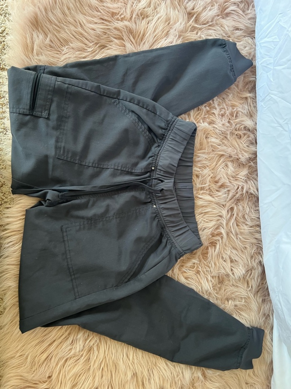 Scrubstar Black Elastic Waist Scrub Pants